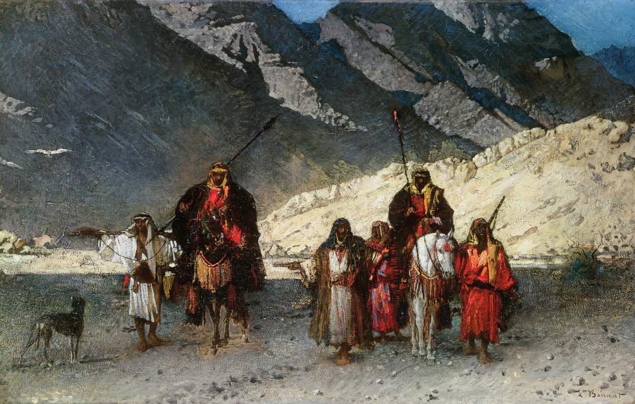 I bjergene, 1870