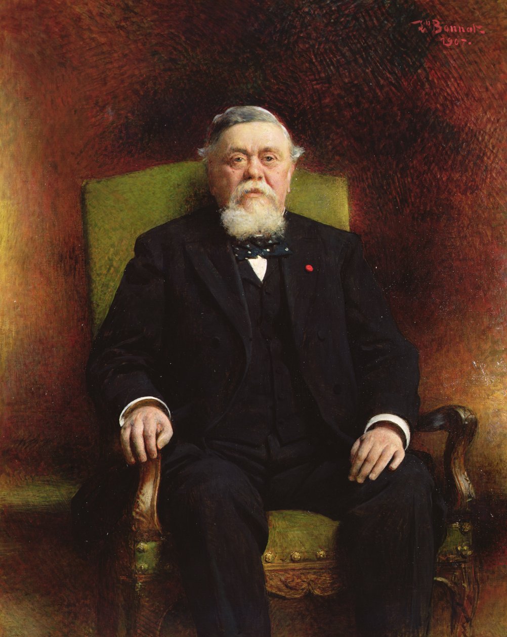 Portræt af Amand Fallieres (1841-1931) 1907 af Leon Joseph Florentin Bonnat