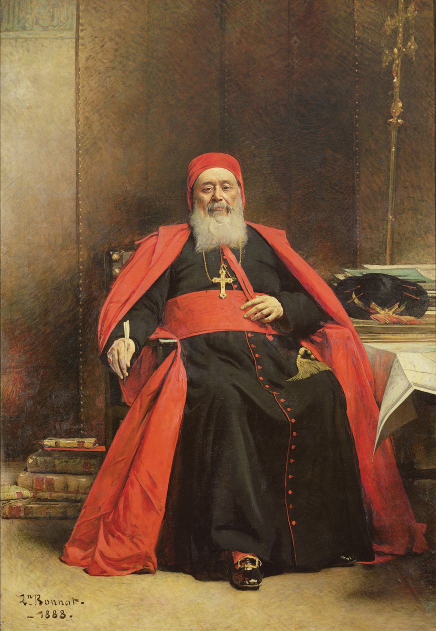 Portræt af Charles Lavigerie (1825-92) 1888 af Leon Joseph Florentin Bonnat