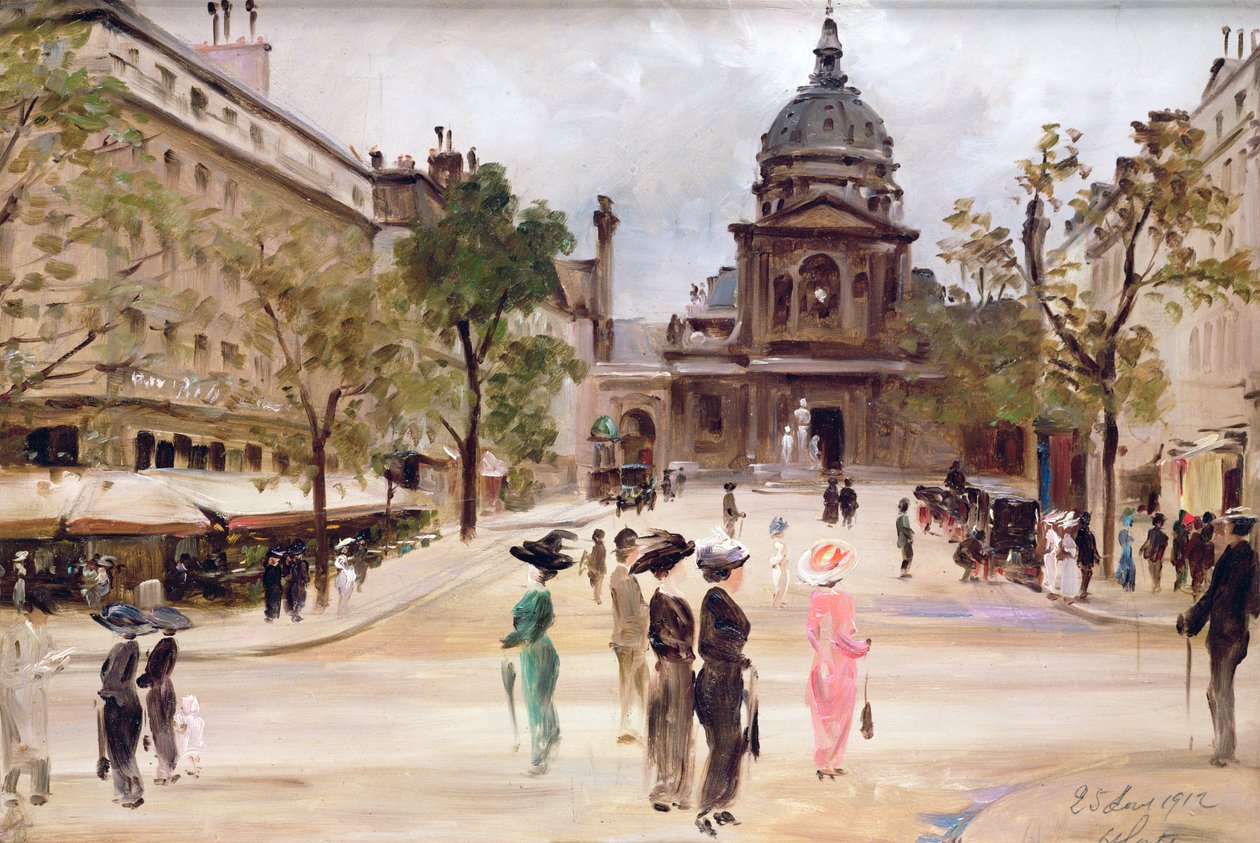 Sorbonne, Paris, 1912 af Leon Marie Coutil