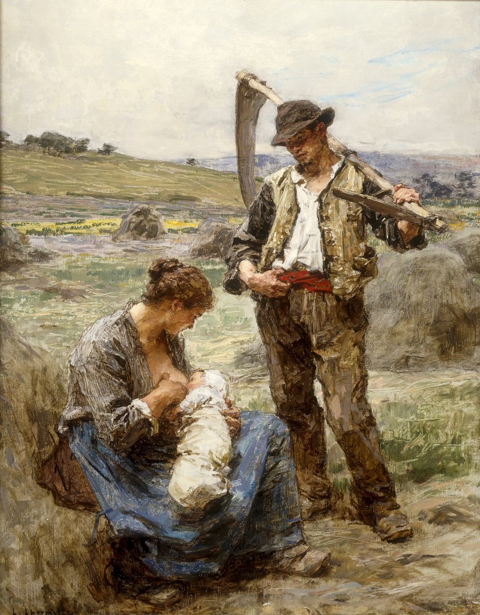 Barsel af Leon Augustin Lhermitte