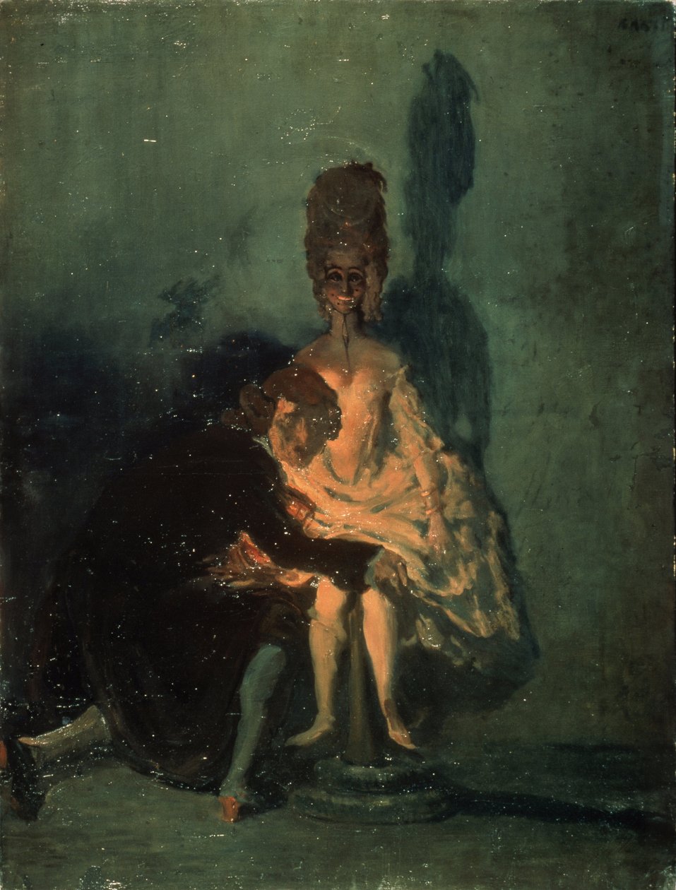Coppelius & Coppelia efter balletten Coppelia af Leo Delibes (1836-1891) af Leon Bakst