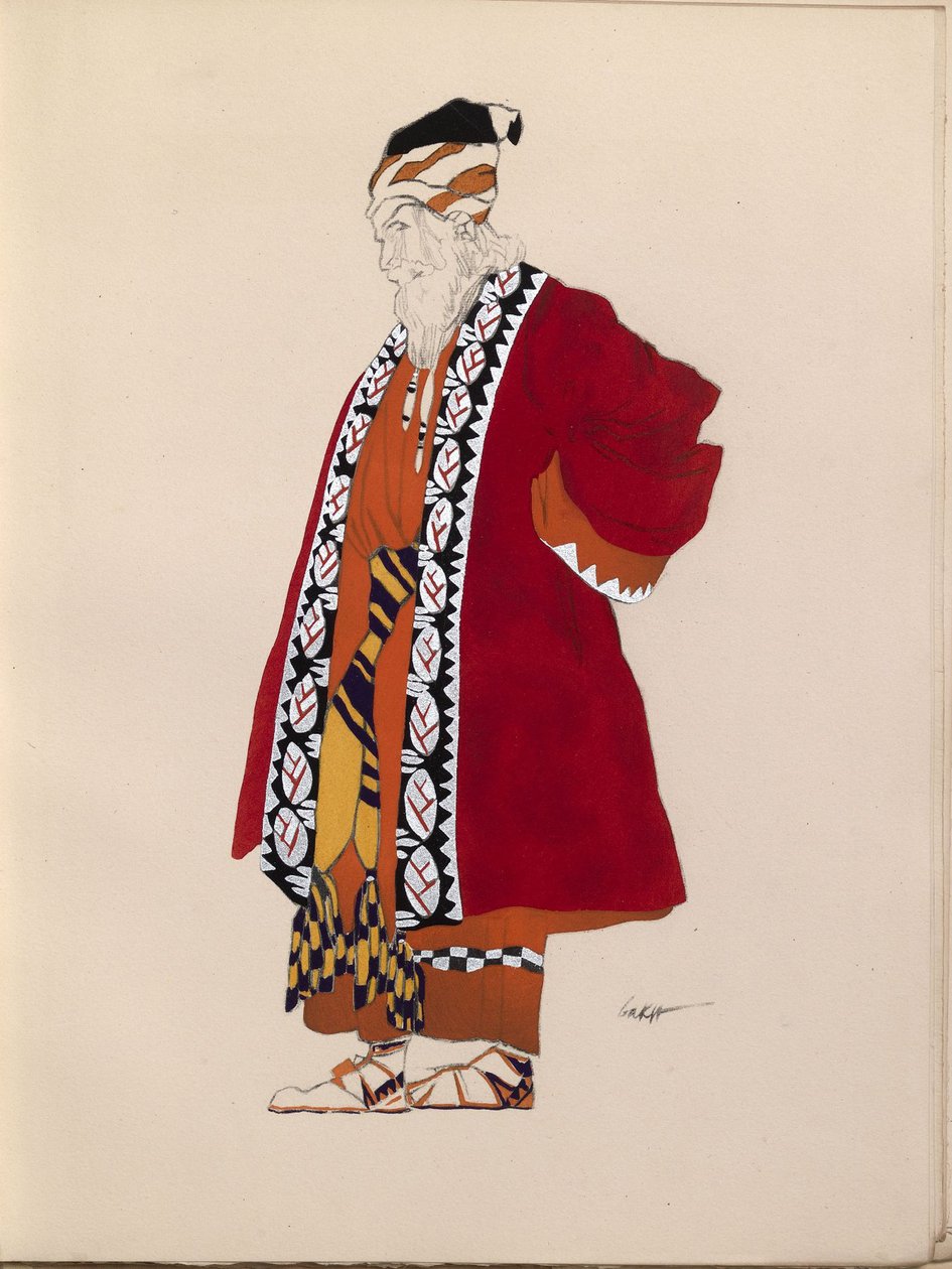 Kostume design af Leon Bakst