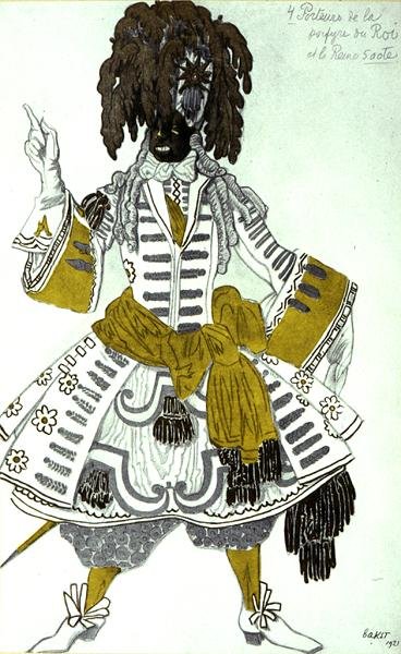 Kostume til Porphyrophores, fra Tornerose af Leon Bakst