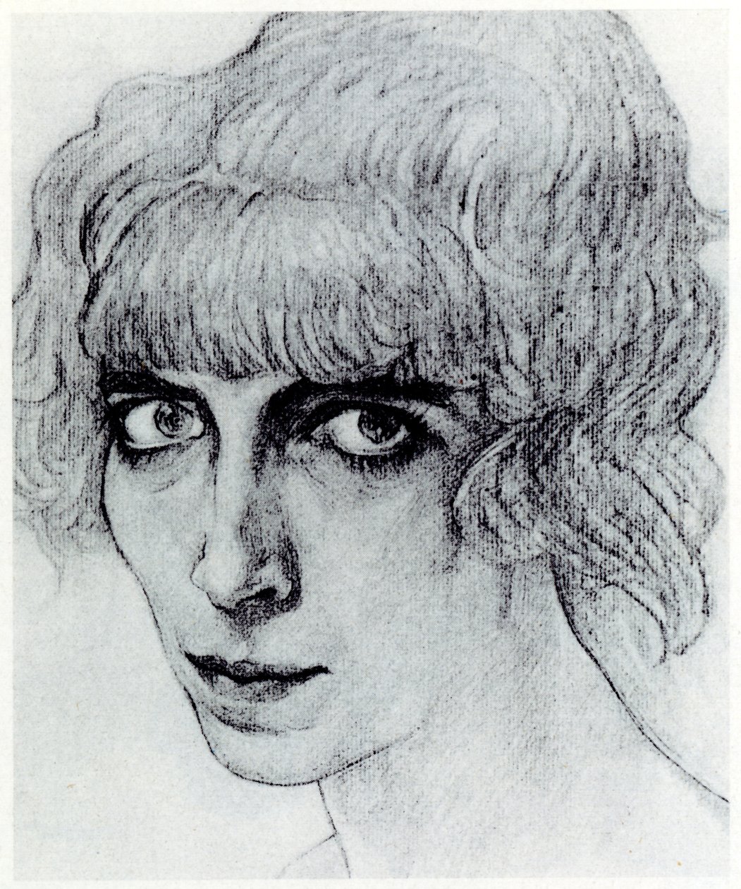 Portræt af Marchesa Luisa Casati, 1912 af Leon Bakst