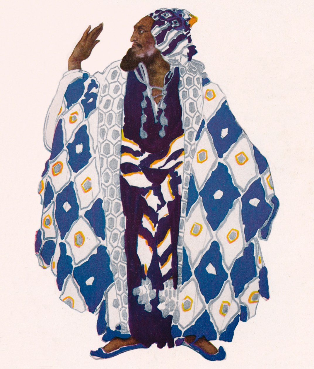 A Notable Mespotamian, 1922, 1923 af Leon Bakst