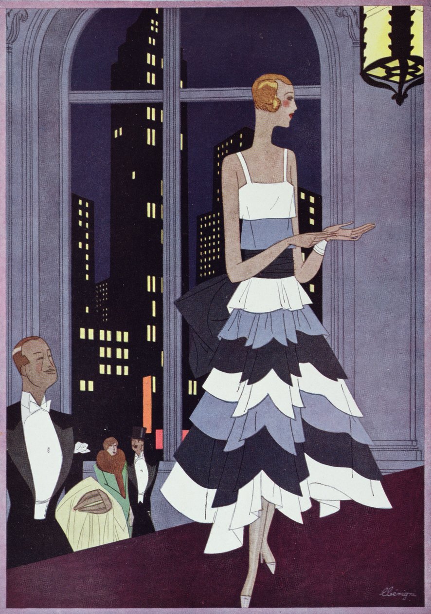 Under the Eyes of New York Skyscrapers, modeplade fra magasinet 