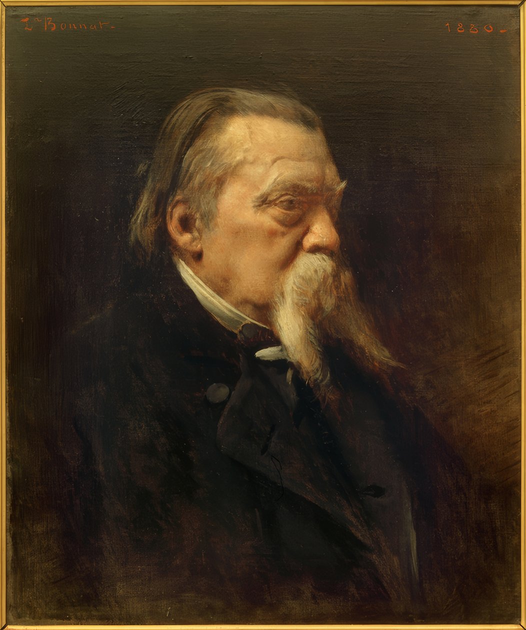 Porträt Jean-François Gigoux af Leon Joseph Florentin Bonnat