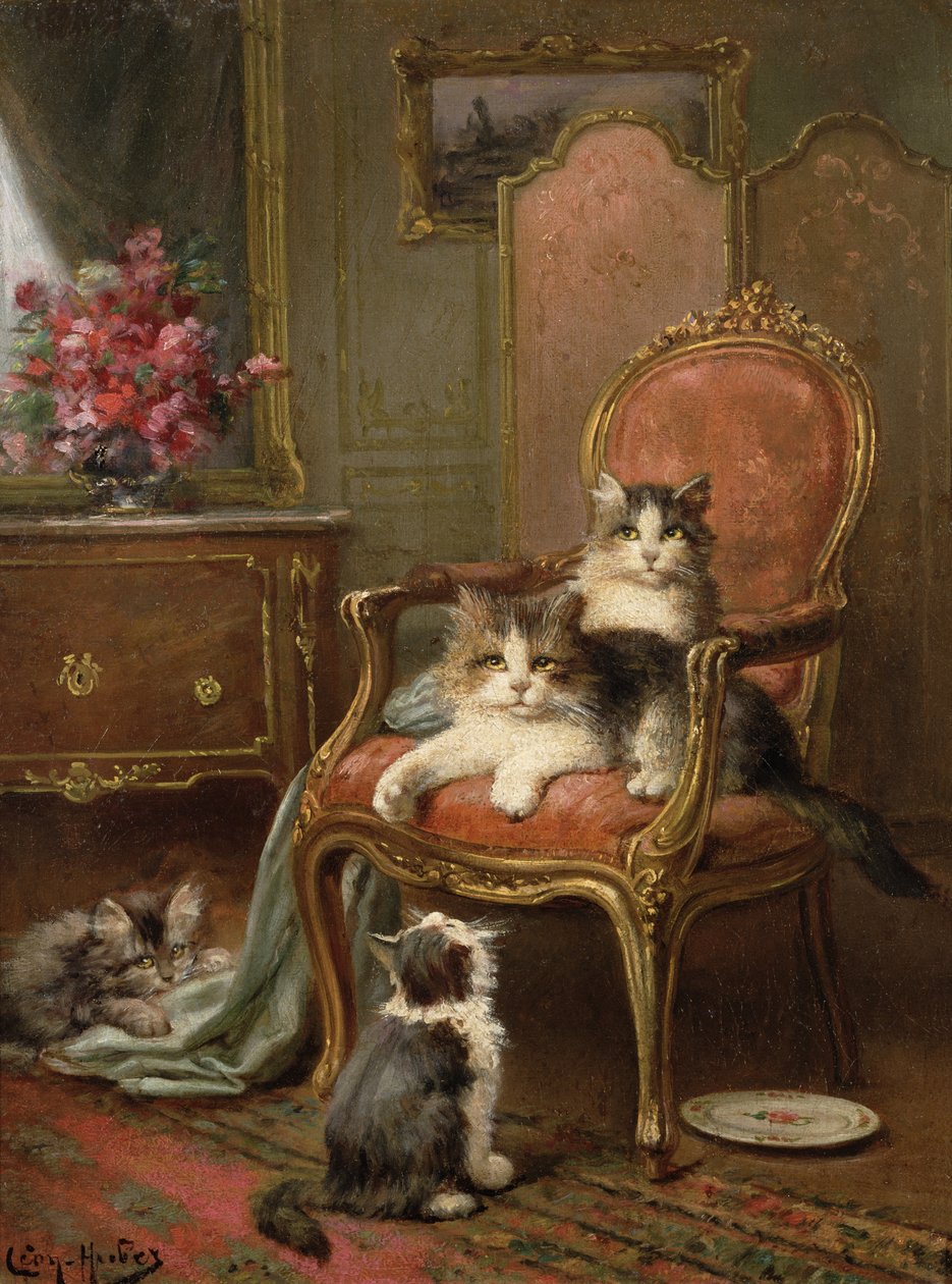 Yndlingsstolen af Leon Charles Huber