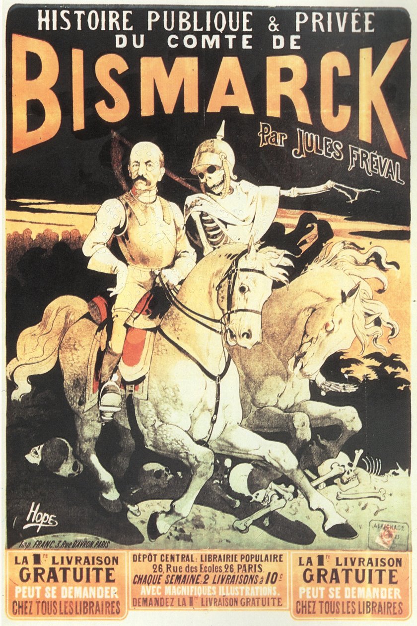 Grev Bismarcks offentlige og private historie, 1883 af Leon Choubrac