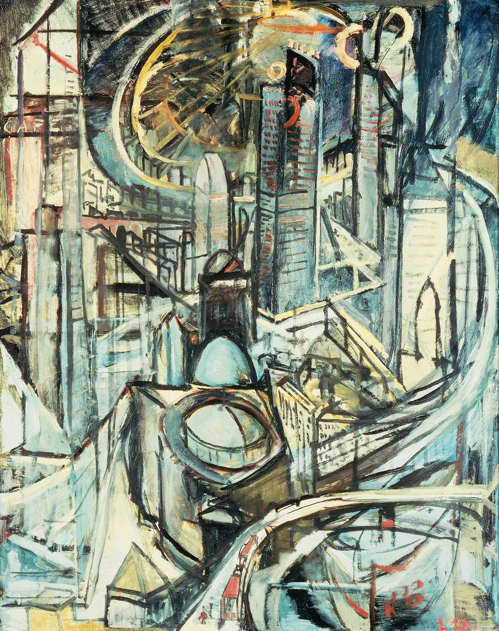 Polen, Warszawa, industriby af Leon Chwistek