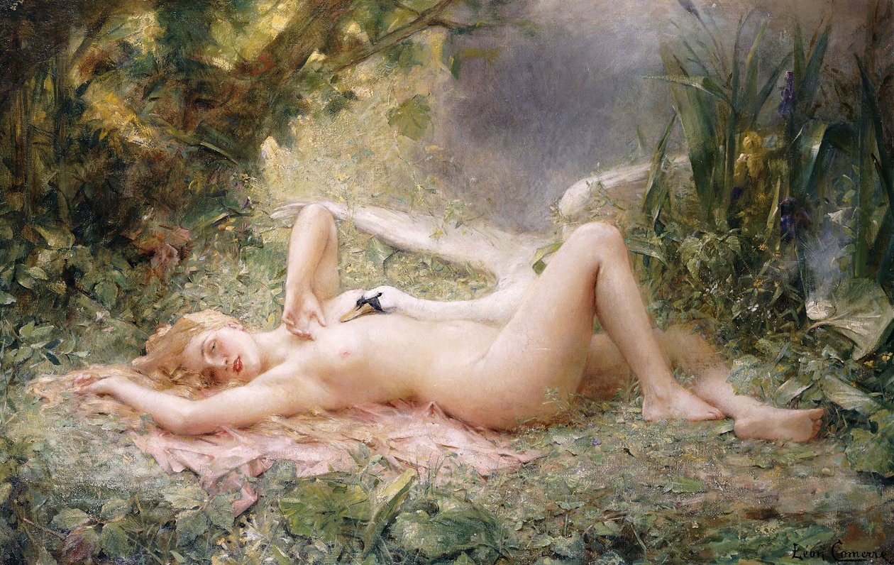 Svanens triumf; Svanens triumf, af Leon Francois Comerre
