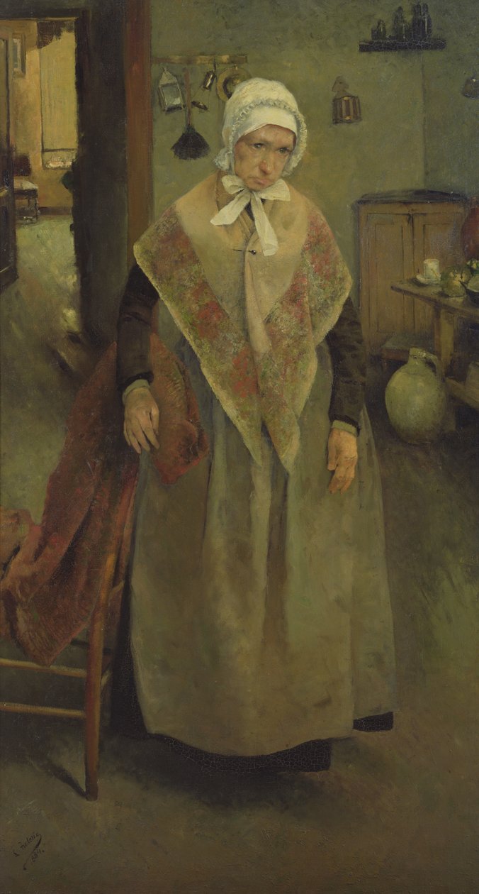Den ældre Tjener, 1884 af Leon Henri Marie Frederic