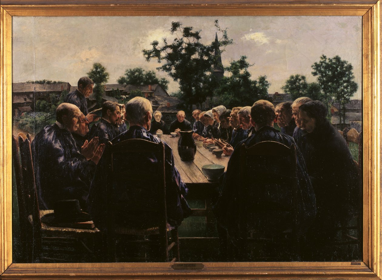 Begravelsesmåltidet af Leon Henri Marie Frederic