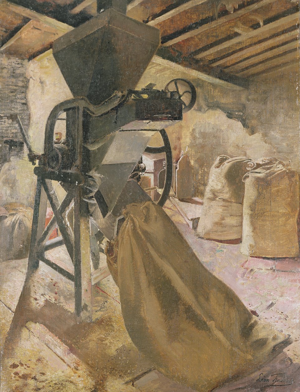 Det Gamle Bryggeri, 1895 af Leon Henri Marie Frederic