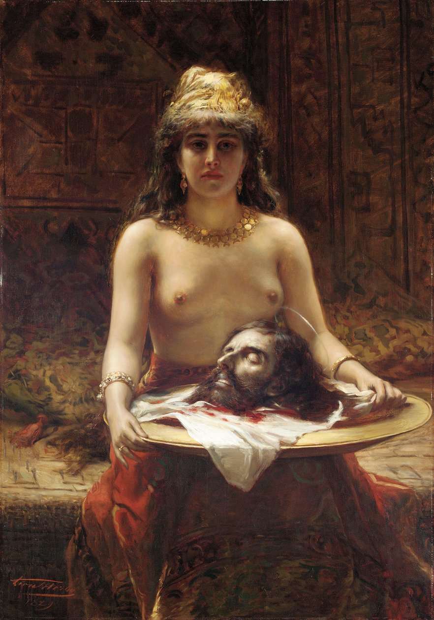 Salome, 1889 af Leon Herbo