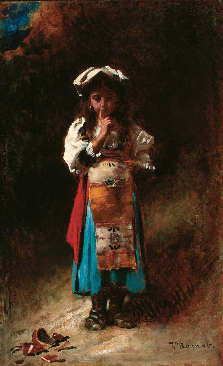 Den ødelagte kande (olie på lærred) af Leon Joseph Florentin Bonnat