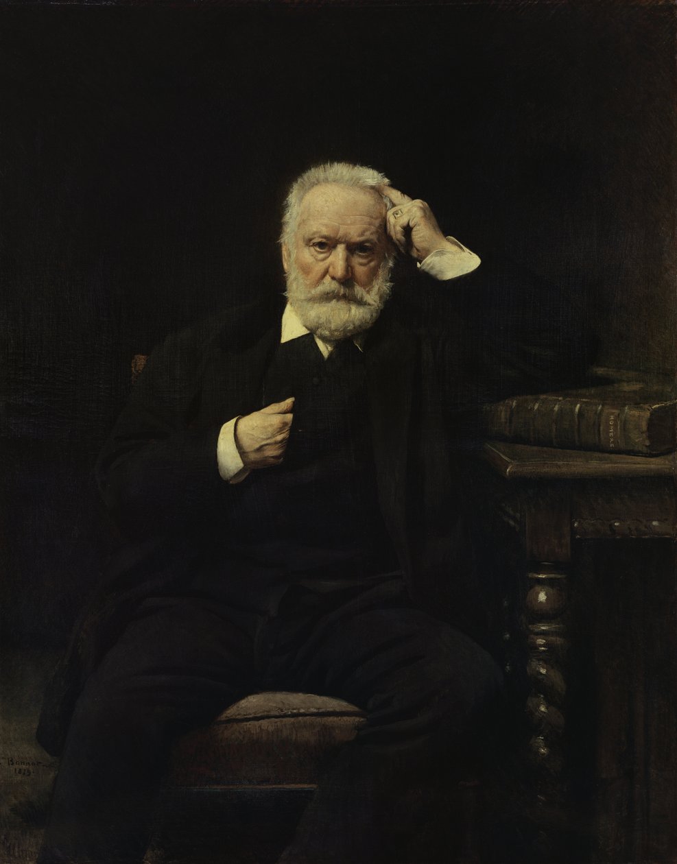 Portræt af Victor Hugo (1802-85) 1879 af Leon Joseph Florentin Bonnat