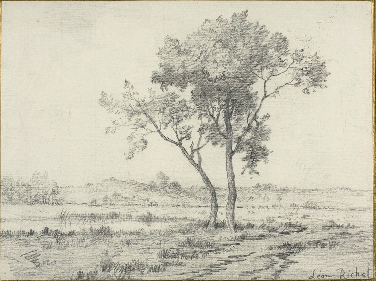 Landskab af Leon Richet