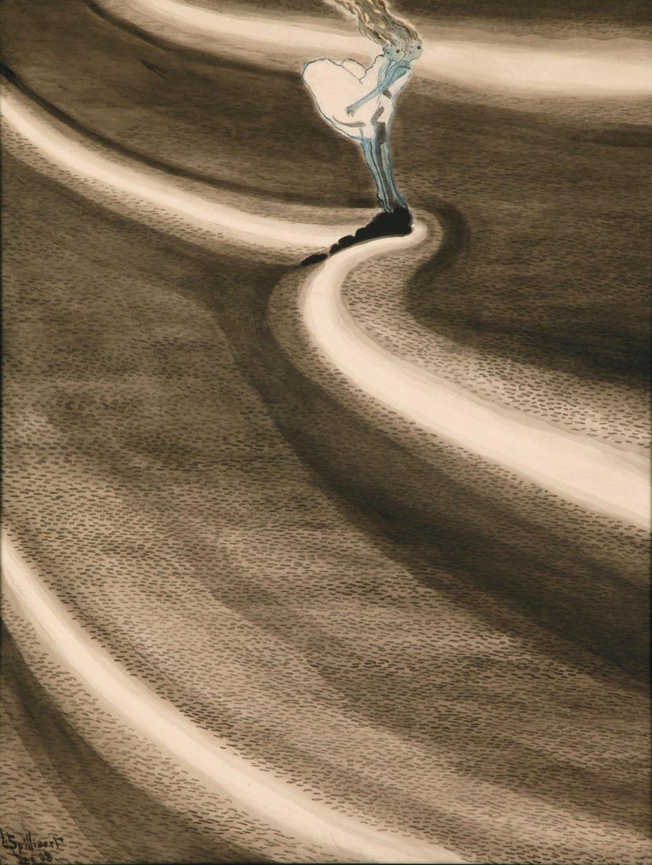 Piger ved Bølgerne; Piger foran bølgen af Leon Spilliaert
