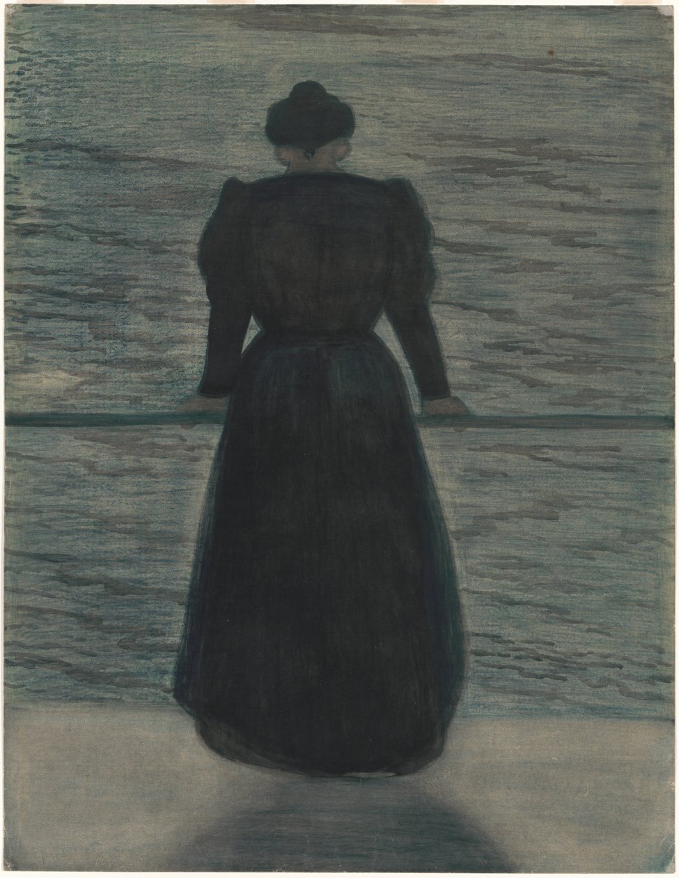 Kvinde ved havet af Leon Spilliaert