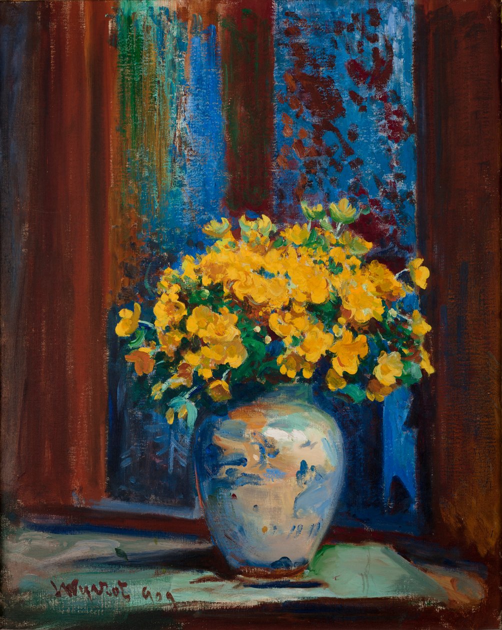 Marsh Marigolds af Leon Wyczolkowski