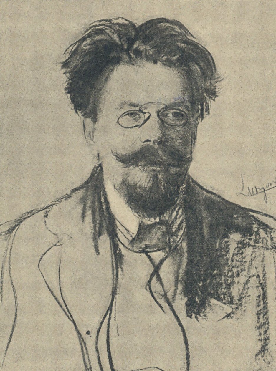 Wladyslaw Reymont af Leon Wyczolkowski
