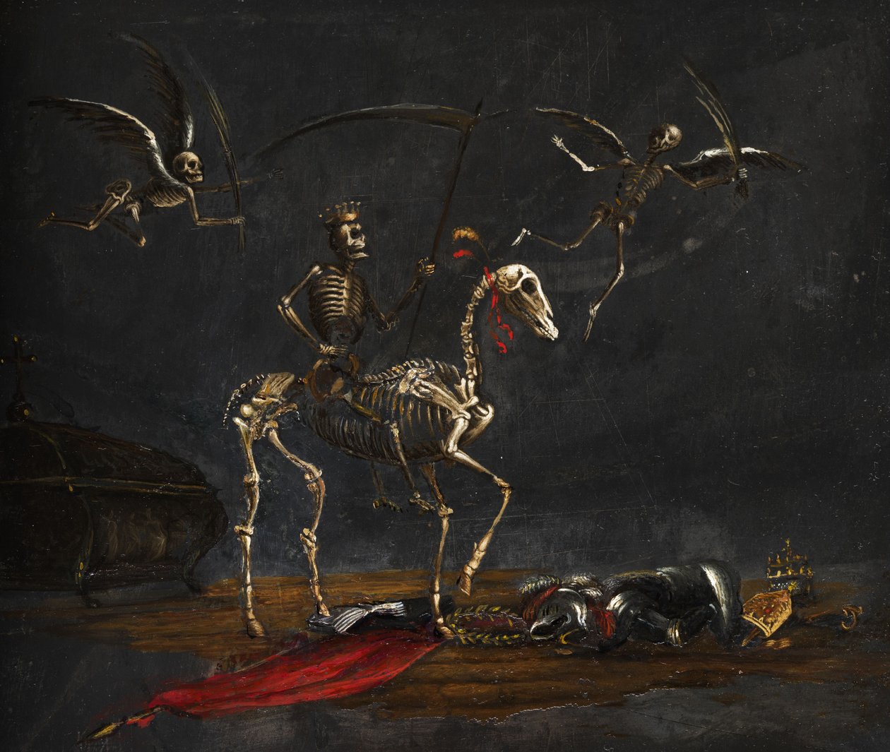 Mors Thriumphans af Leonard Bramer