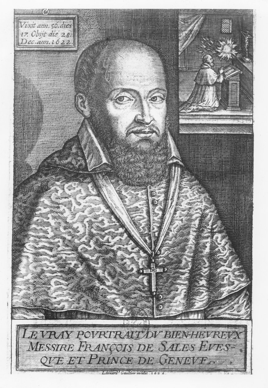 Francis de Sales af Leonard Gaultier