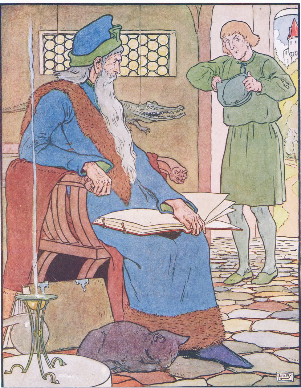 Plovmanden møder Merlin af Leonard Leslie Brooke