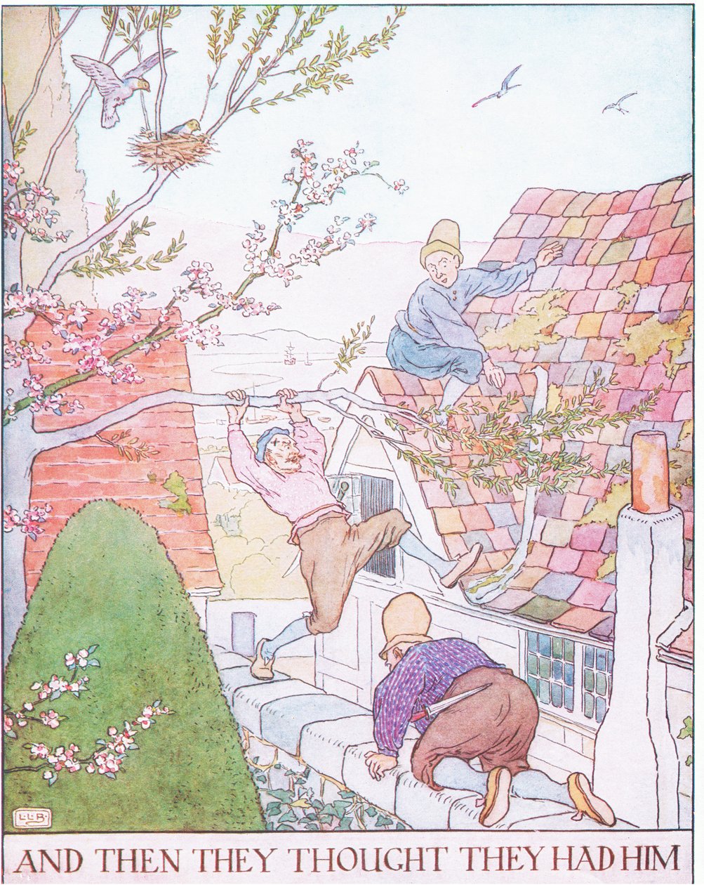 Der var en mand, og de troede, de havde ham af Leonard Leslie Brooke