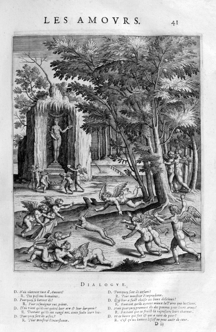 kærlighed, 1615 af Leonard Gaultier