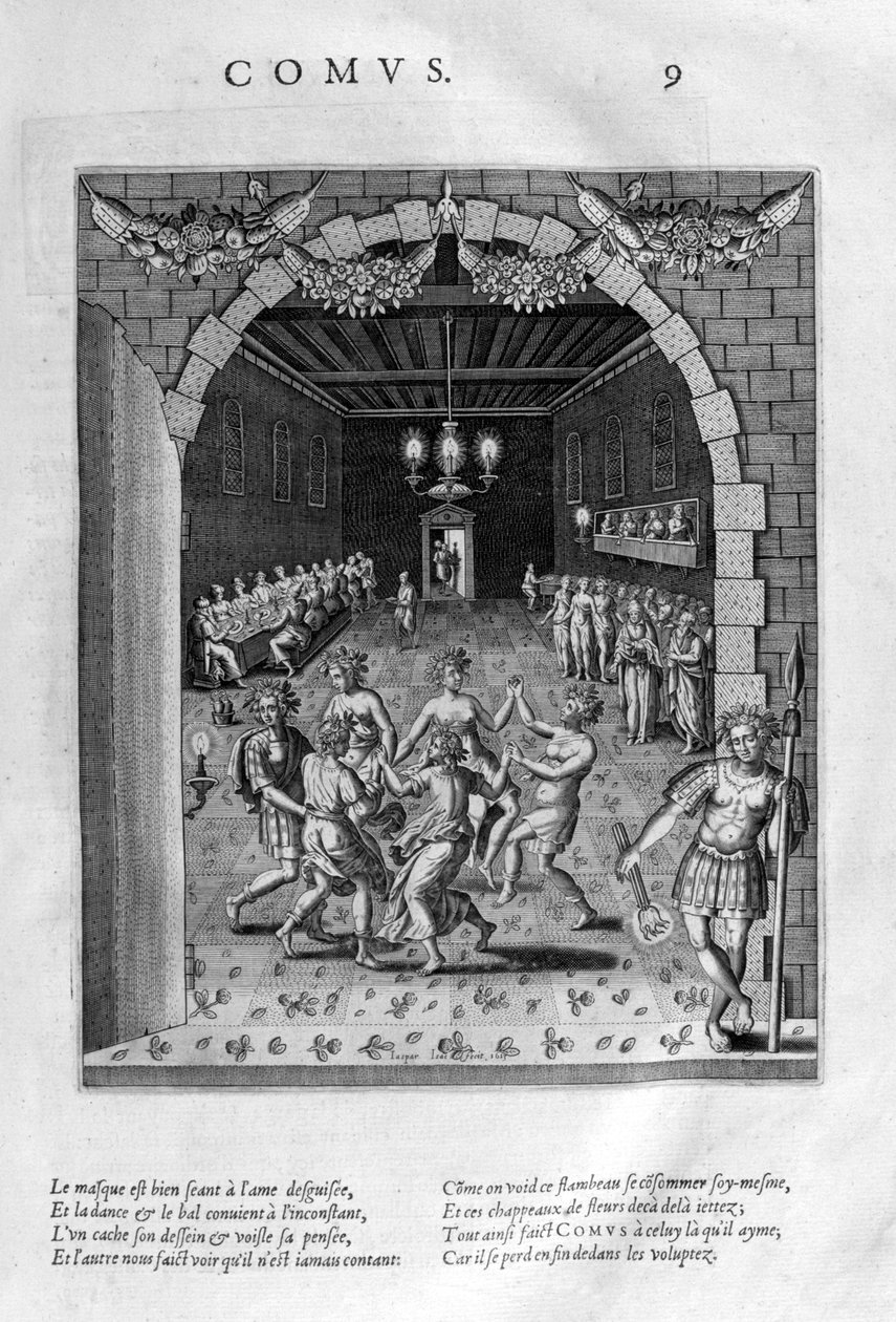 Comus, 1615 af Leonard Gaultier