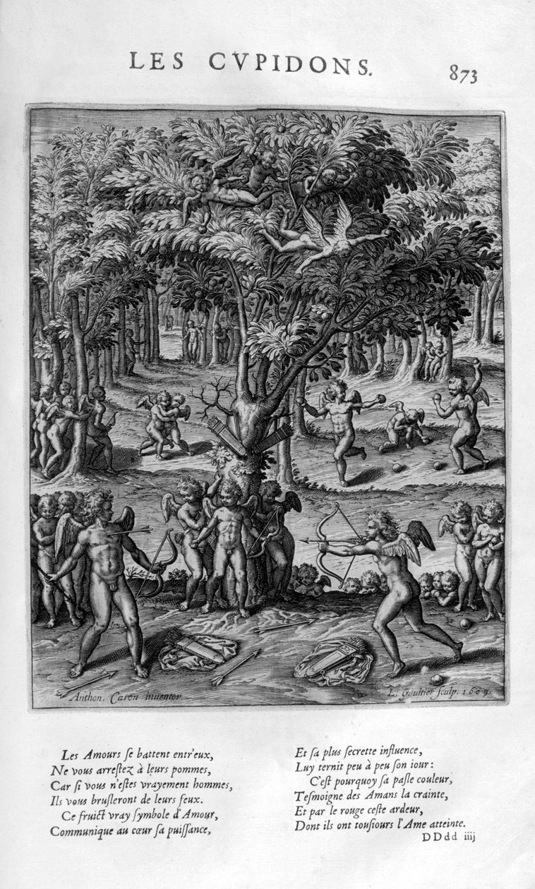 Cupidons, 1615 af Leonard Gaultier