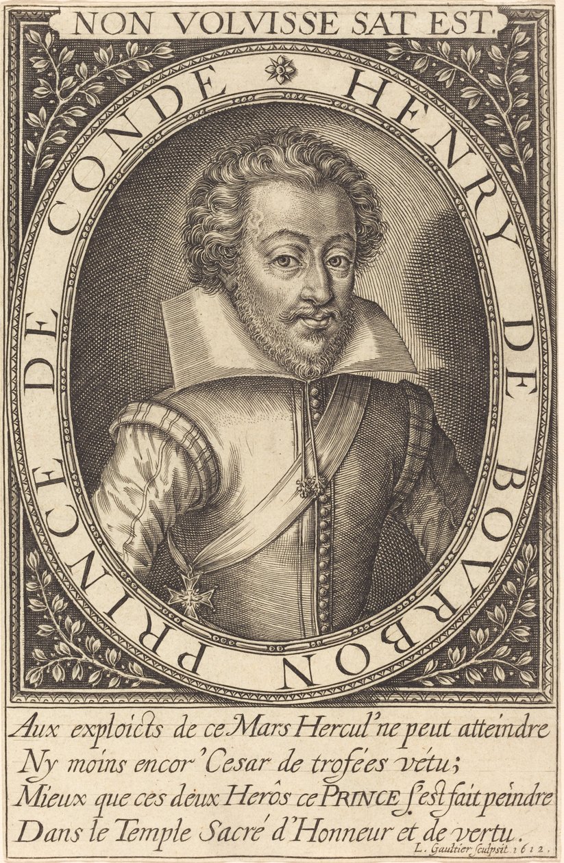 Henry de Bourbon, Prins af Condé af Leonard Gaultier