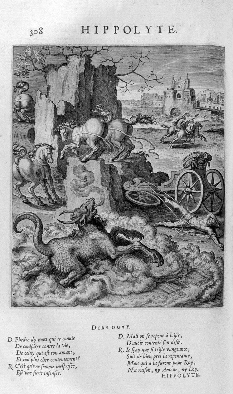 Hippolytus, 1615 af Leonard Gaultier