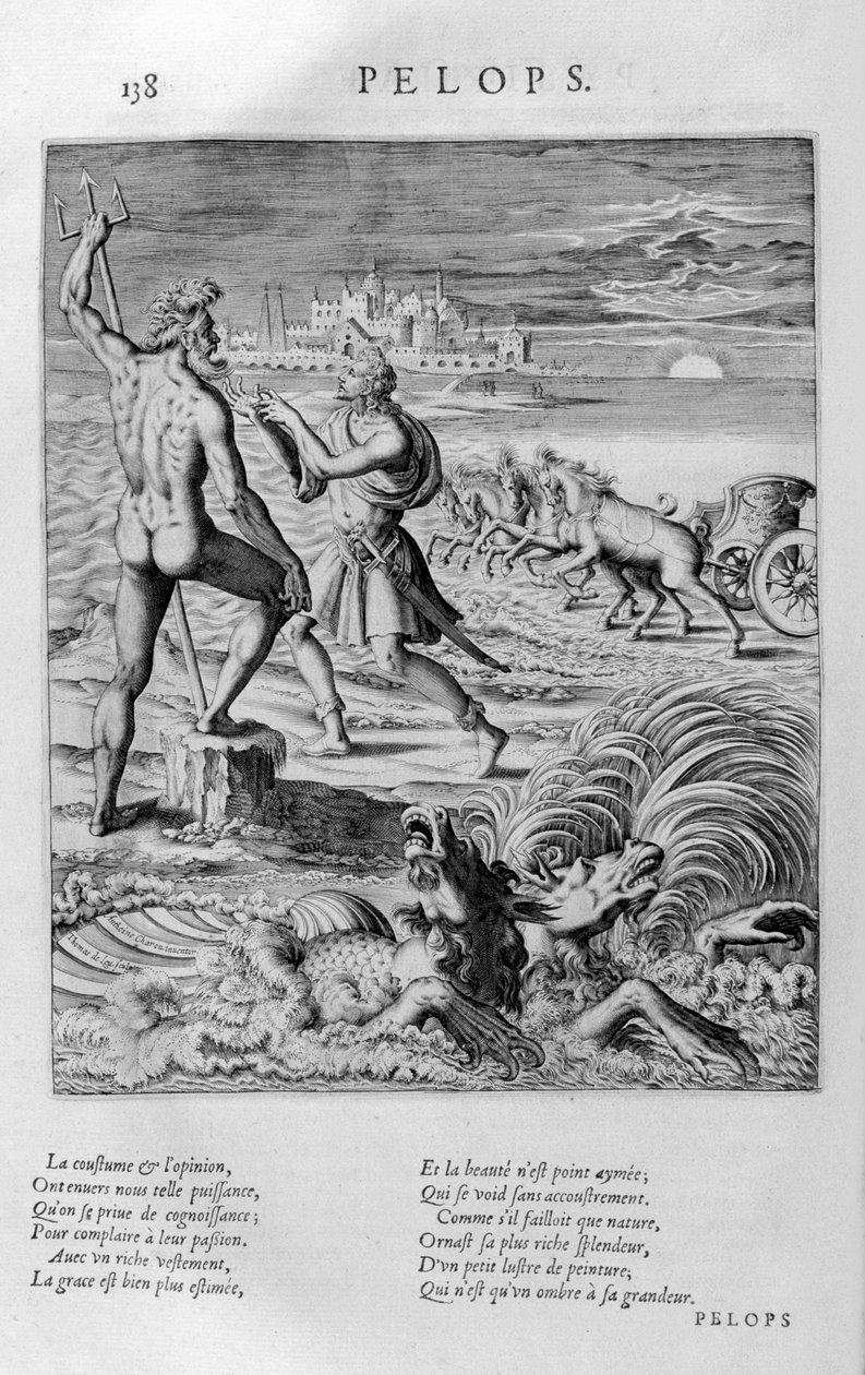 Pelops, 1615 af Leonard Gaultier