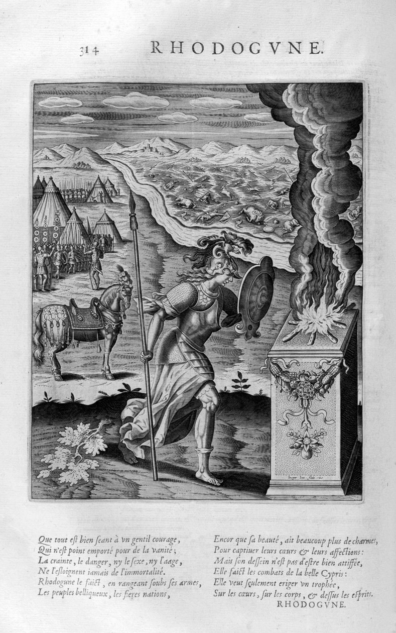 Rhodogene, 1615 af Leonard Gaultier