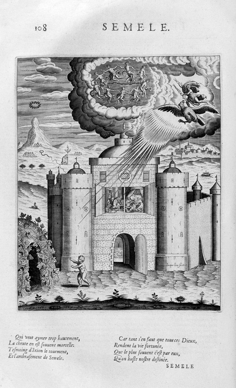 Semele, 1615 af Leonard Gaultier