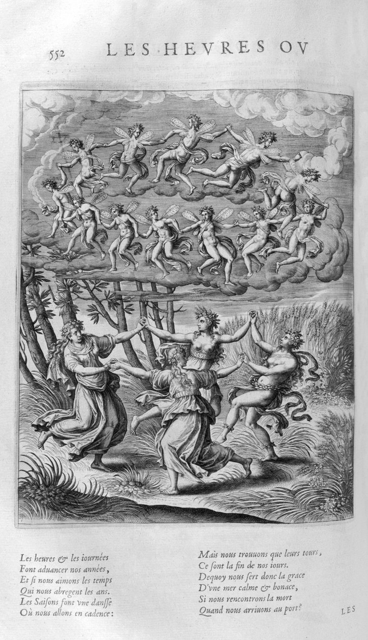 Timerne eller dagene, 1615 af Leonard Gaultier