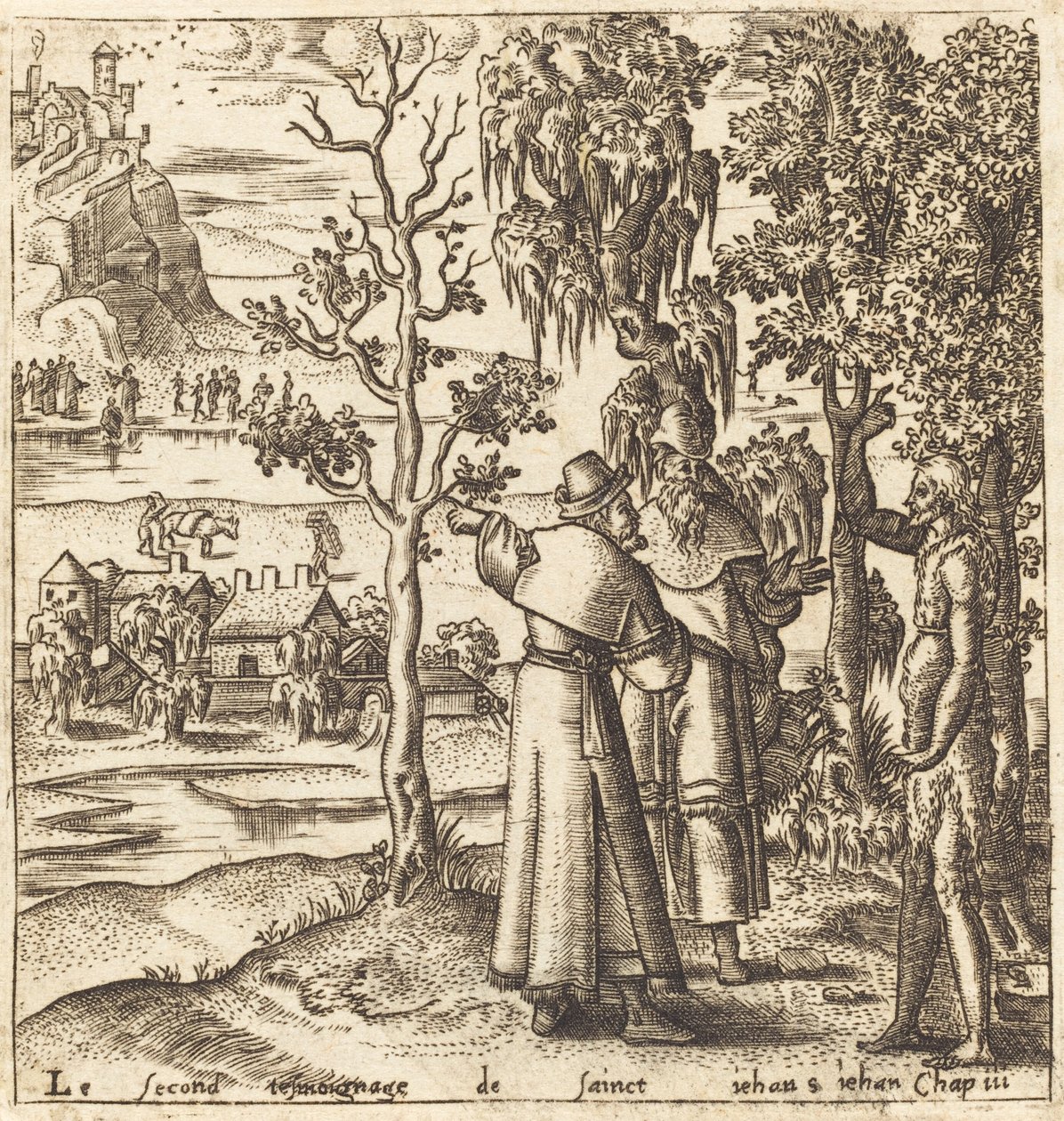 Johannes Vidnesbyrd af Leonard Gaultier