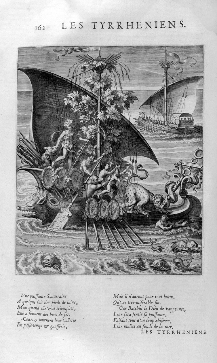 Tyrrhenerne, 1615 af Leonard Gaultier
