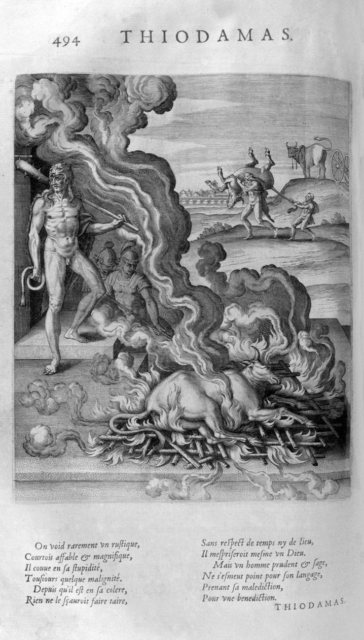Theodamas, 1615 af Leonard Gaultier