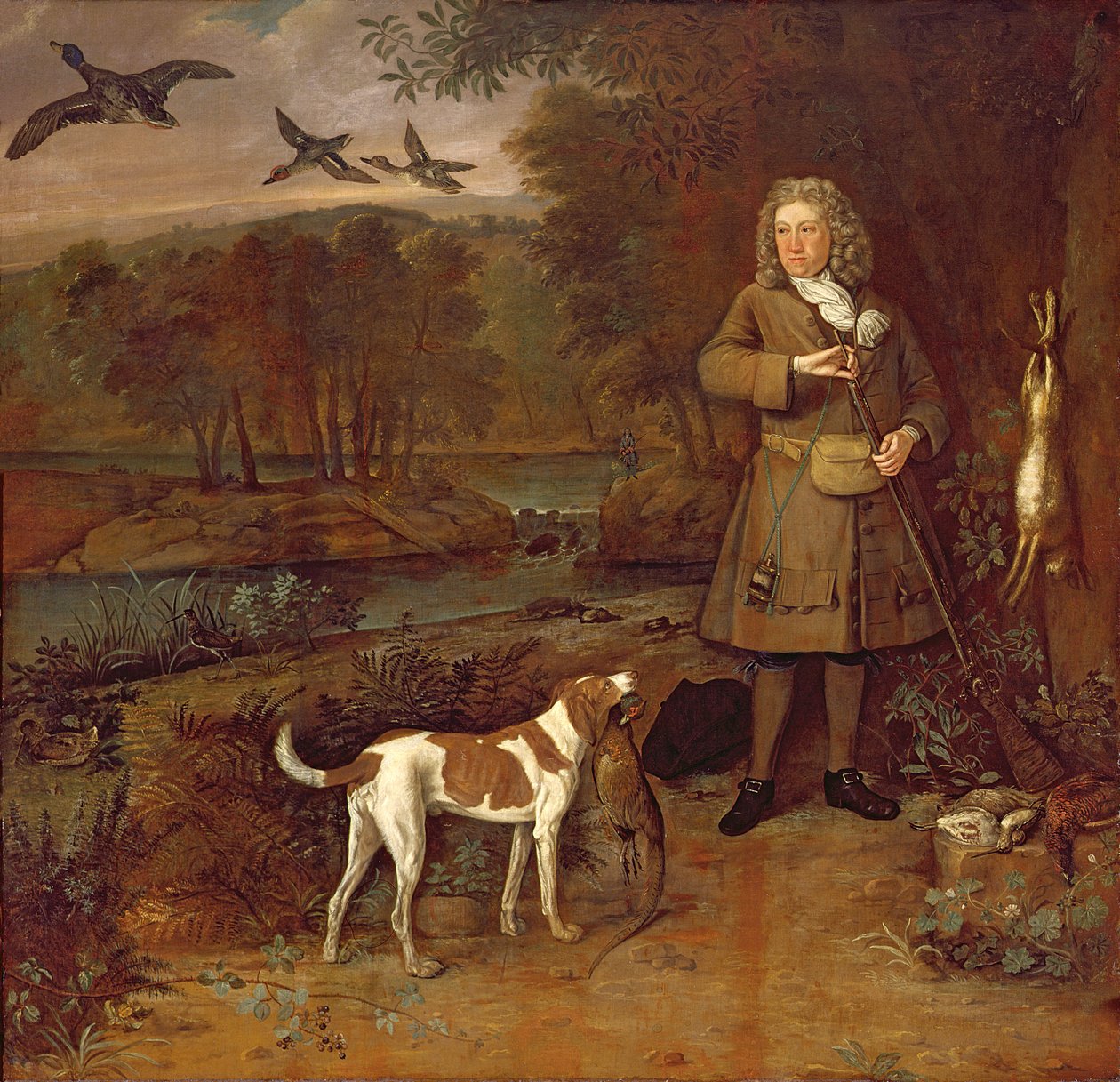 Portræt af Arthur, 3. Viscount Irwin af Leonard Knyff