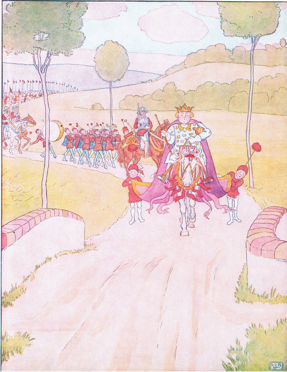 Alle kongens heste og alle kongens mænd kunne ikke samle Humpty igen af Leonard Leslie Brooke