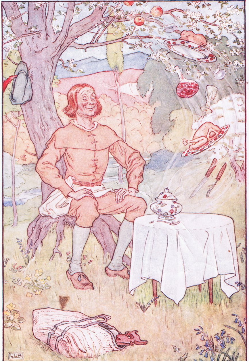 Rød jakke eller næsetræet, 1920