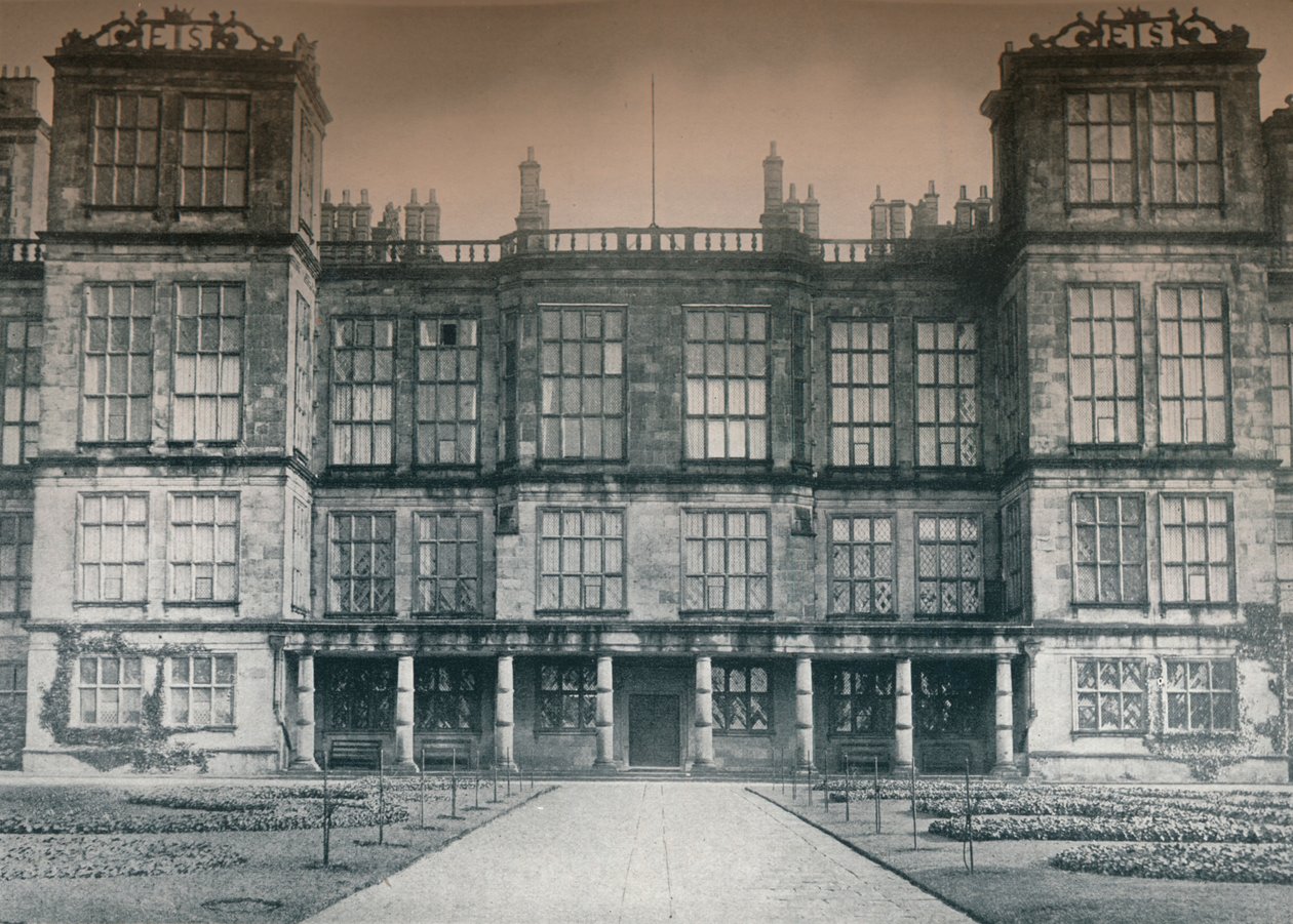 Hardwick Hall, A Seat of His Grace The Duke of Devonshire, c1907 af Leonard Willoughby