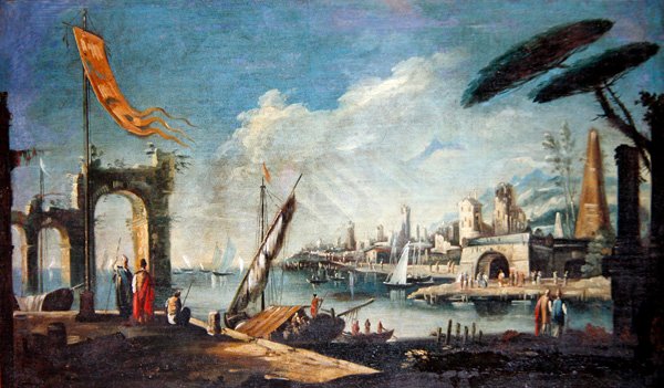 Napoli af Leonardo Coccorante