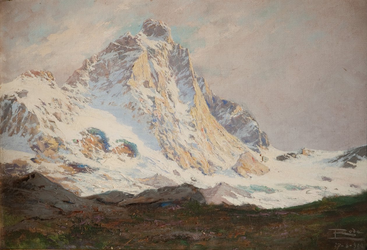 Matterhorn, 1910 af Leonardo Roda