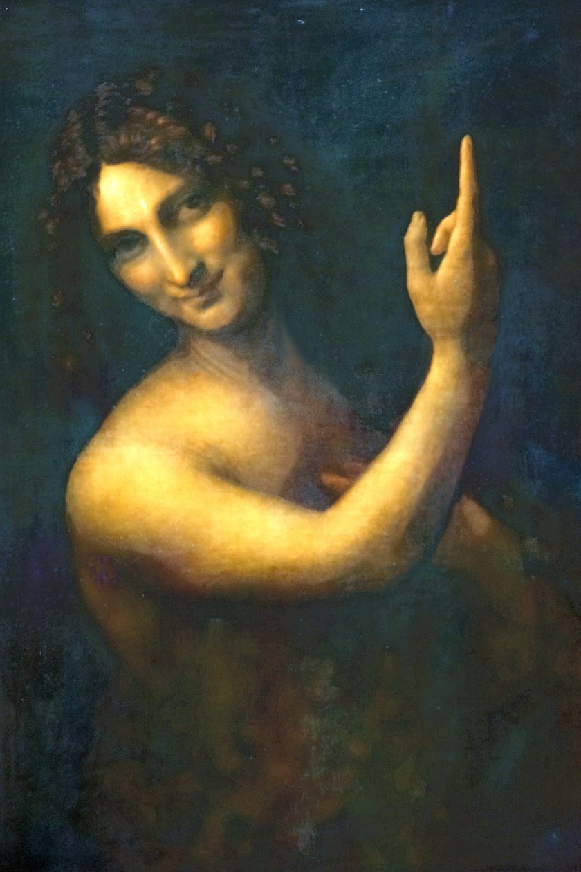 Sankt Johannes Døberen af Leonardo da Vinci